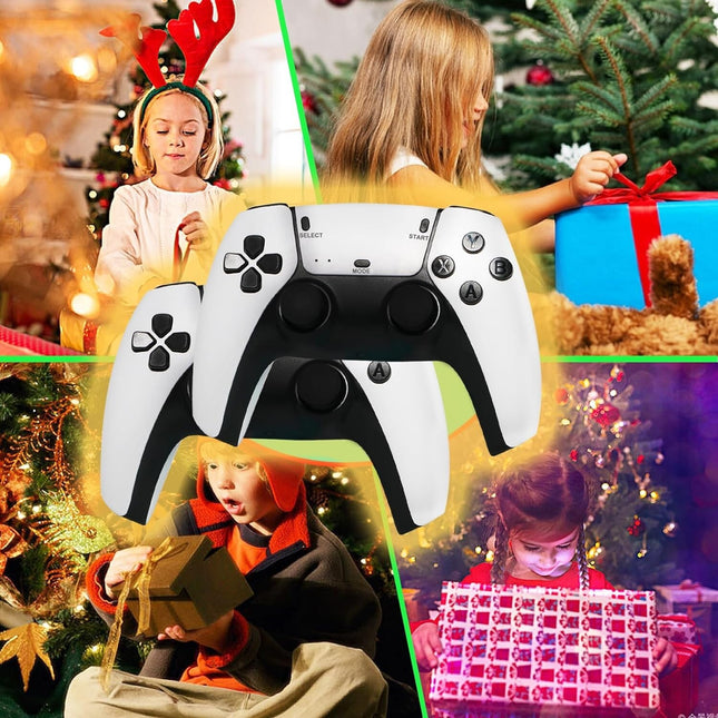 M15 40000+4K HDMI TV Video Game Stick Retro Gaming Console 2 Wireless Controller