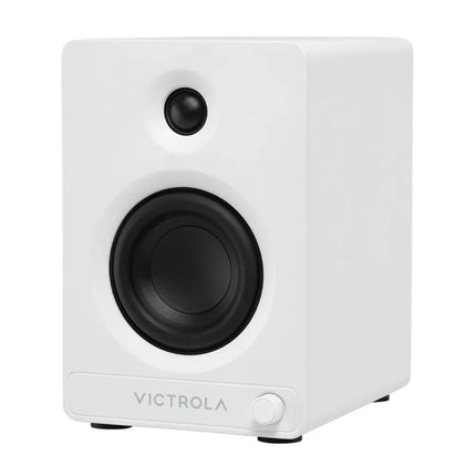 Victrola Tempo Bookshelf Speakers - White