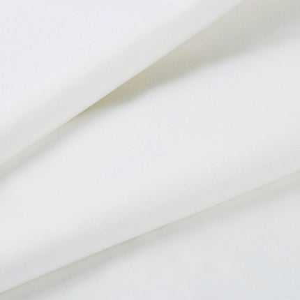 1000TC Ultra Soft Fitted Sheet & Pillowcase Set - Single Size Bed - White