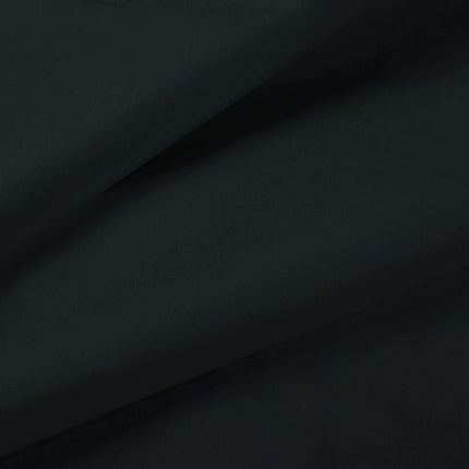 1000TC Ultra Soft Single Size Bed Black Flat & Fitted Sheet Set
