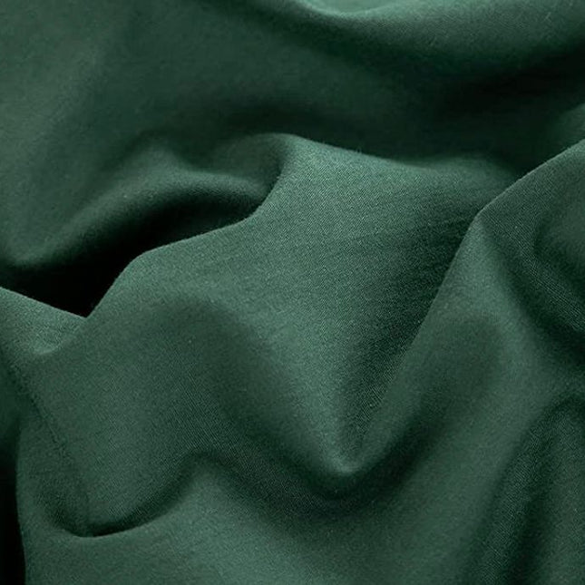 1000TC Reversible Queen Size Green and Grey Duvet Quilt Cover Set