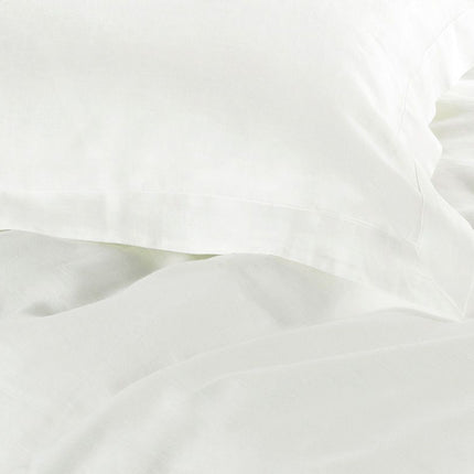 1000TC Tailored Queen Size White Duvet Quilt Cover Set
