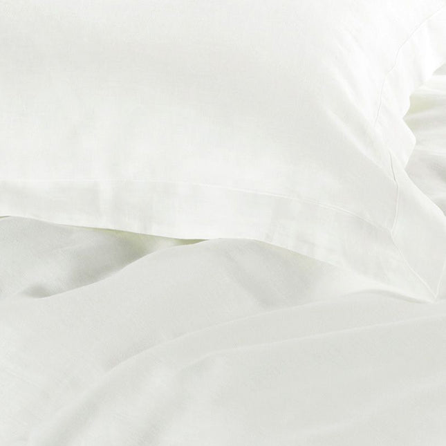 1000TC Tailored Queen Size White Duvet Quilt Cover Set