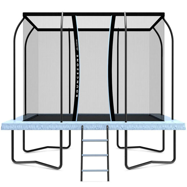Lifespan Kids BounceZone M Rectangular Spring Trampoline Set