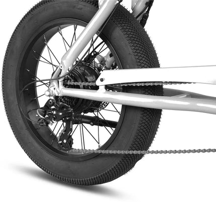 Progear E-Raptor 20" Electric Street Bike - - Matte Black + Throttle