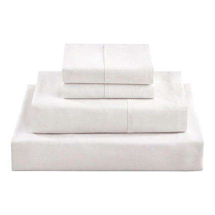 Queen Bed Sheet Set – 1800 Series Microfiber, Deep Pocket, Soft & Breathable, White
