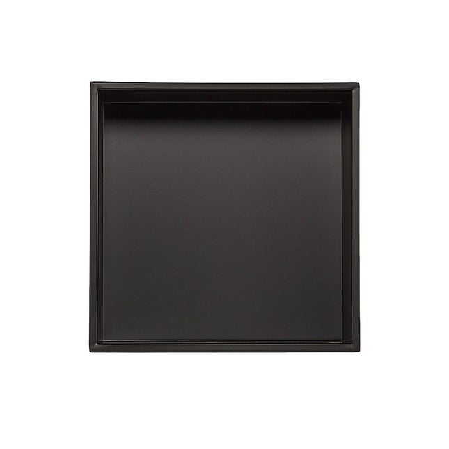Stainless Steel Shower Niche 32x32cm Double Shelf Insert Wall Recessed