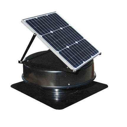 35W Solar Roof Vent Fan Exhaust Attic Ventilation for Home Garage Van