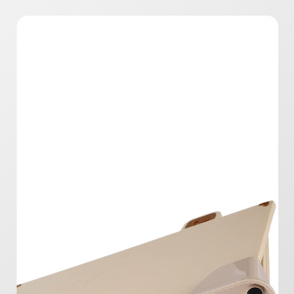 Beige 4-Piece Index Cutting Board Set with Ventilated Storage Stand - Food-Safe PP Kitchen Chopping Boards