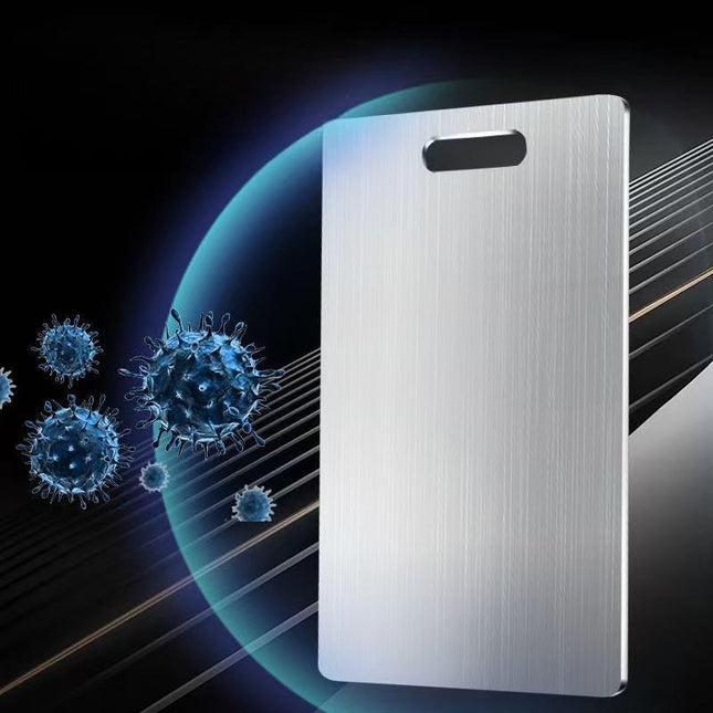 Dual-Sided Stainless Steel Chopping Board - Hygienic & Durable Kitchen Cutting Board for Meat, Veggies & More(40*60cm)