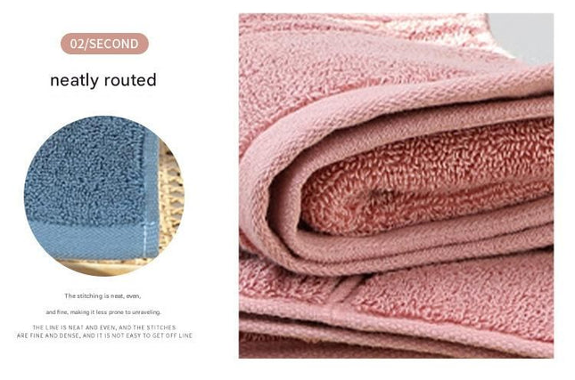3-Piece Brown Towel Set - Soft Absorbent Bath, Hand & Face Towels with Jacquard Weave, Gift Set for Home, Hotel, or Gifting - Durable, Low-Lint, Machine Washable