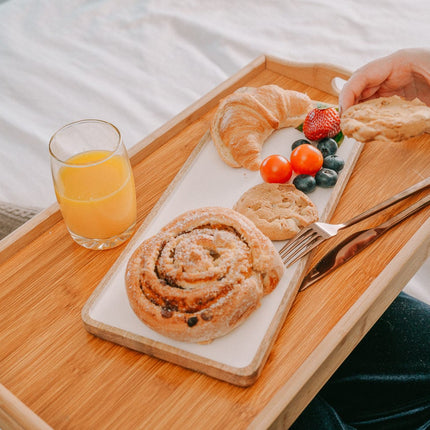 Foldable Bamboo Bed Tray / Breakfast Serving Table