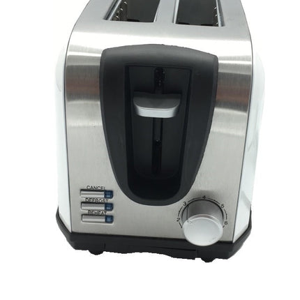 BOS & SARINO 2 Slice White Toaster