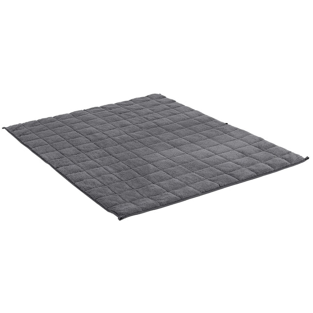Giselle 9KG Weighted Blanket Adults Kid Anti Anxiety Gravity Blankets Sherpa Fleece
