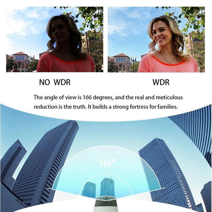 Smart Wifi Video Doorbell With Night Vision & Pir Detection - Silver-1915196600532209667