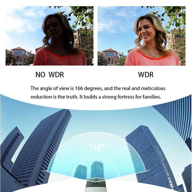 Smart Wifi Video Doorbell With Night Vision & Pir Detection - Silver-1915196600532209667