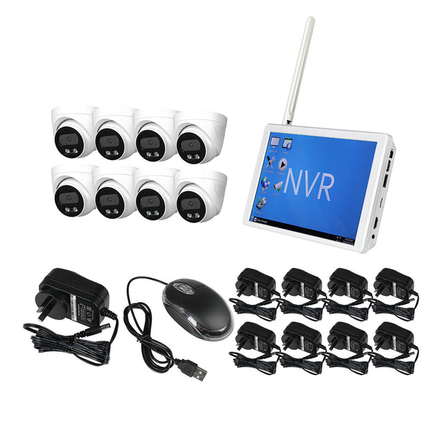 Wireless Security Camera System Set Round-1954802790316511232