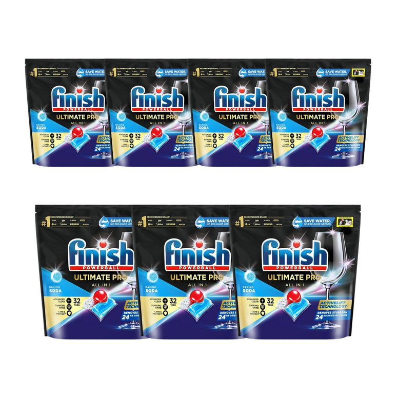 Finish Ultimate Pro 224 Baking Soda Dishwasher Tablets-1960920165231235072