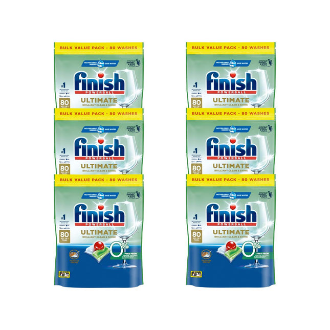 Finish Ultimate 0% Foam 480 Dishwasher Tablets-1960920167093506048