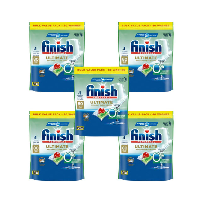 Finish Ultimate 0% Foam 400 Dishwasher Tablets-1960920166938316800