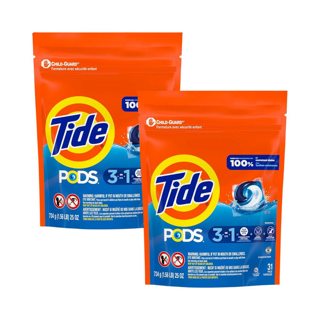 Tide 3in1 62 Clean Breeze Laundry Pods-1960920162840481792