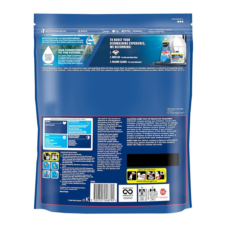 Finish Quantum 270 Dishwasher Tablets-1973194177286115329