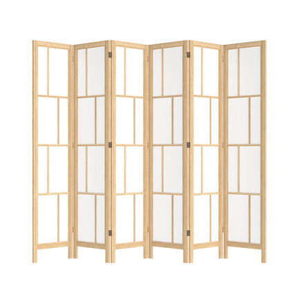 Levede 6 Panel Room Divider 170cm Freestanding Screen-1960920182692122624