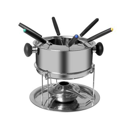 Toque Classic Fondue Set 12pcs Stainless-1973193928341590016