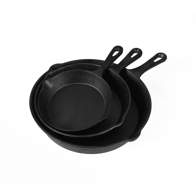 TOQUE Non Stick Frying Pan Set 3PCS-1954802795366453248