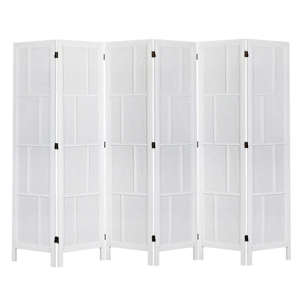 Levede 6 Panel Room Divider 170cm Freestanding Screen-1960920182868283392