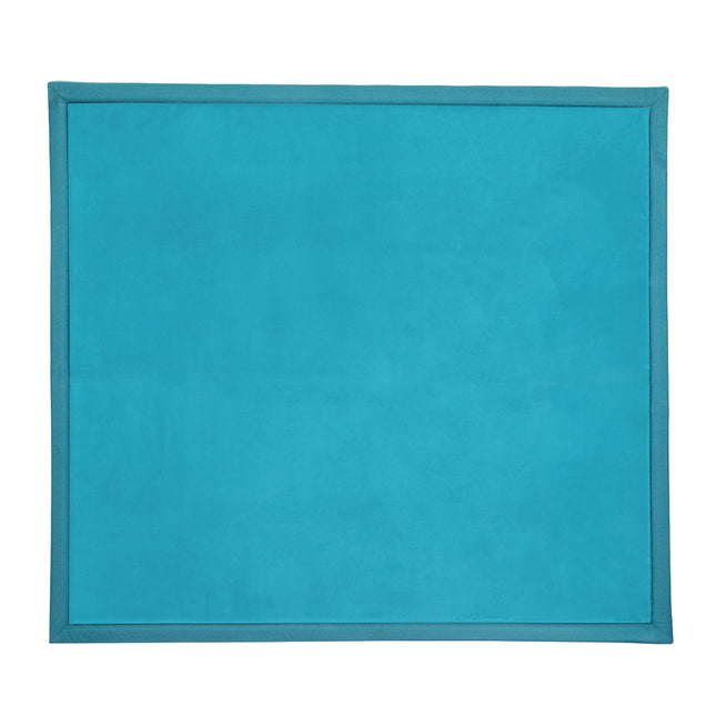 Marlow Coral Velvet Area Rugs Large Mat 180x200cm Blue-1973193521246638080