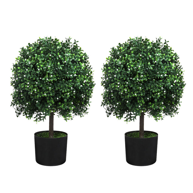 Lambu Artificial Boxwood Topiary Ball Tree-1954802441119731712
