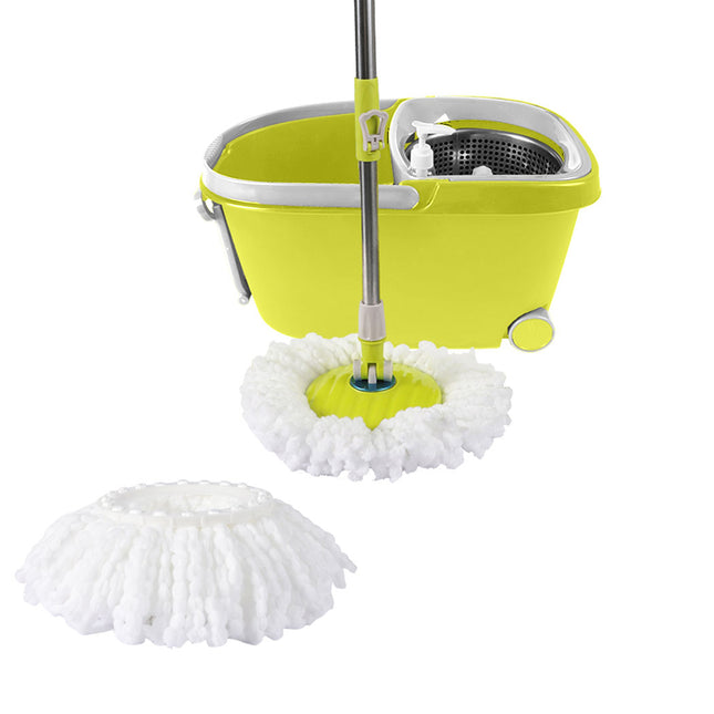 Cleanflo Spin Mop Bucket Set 360? Spinning Green-1954802719755735040