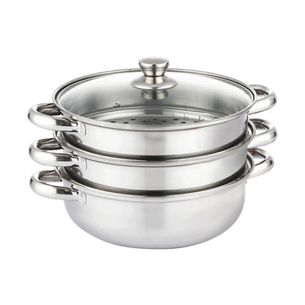 TOQUE Stainless Steel Steamer Meat Vegetable-1954802797035786240