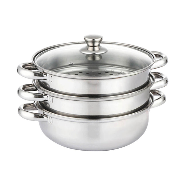 TOQUE Stainless Steel Steamer Meat Vegetable-1954802797035786240