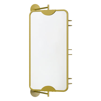 Yezi 360? Swivel Bathroom Wall Mirrors with Storage-1954803008793612288