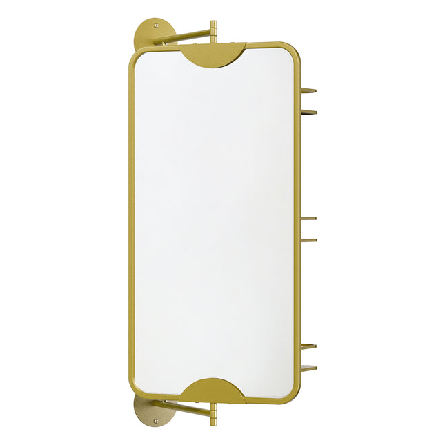 Yezi 360? Swivel Bathroom Wall Mirrors with Storage-1954803008793612288