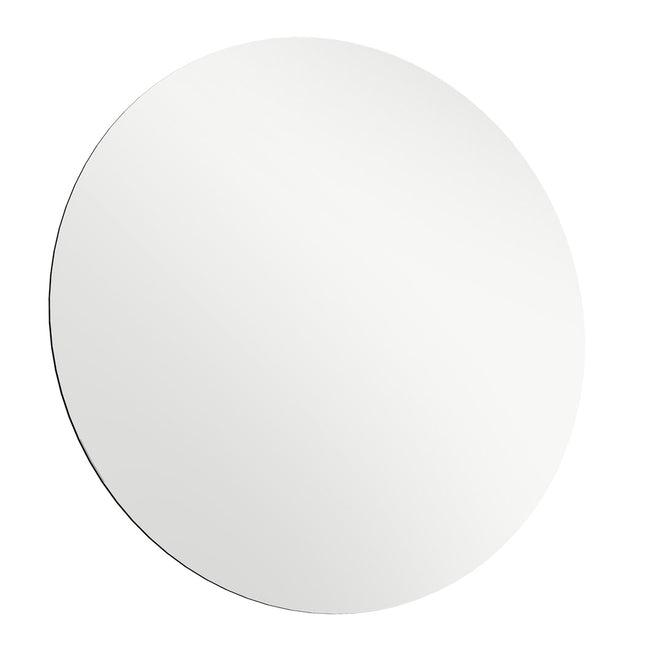 Yezi 50cm Round Wall Mirror Frameless Tempered Glass-1950769998758809600