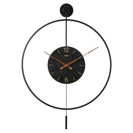 Yezi Wall Clock 50cm Large Round Modern Home Decoration-1954802444986880000