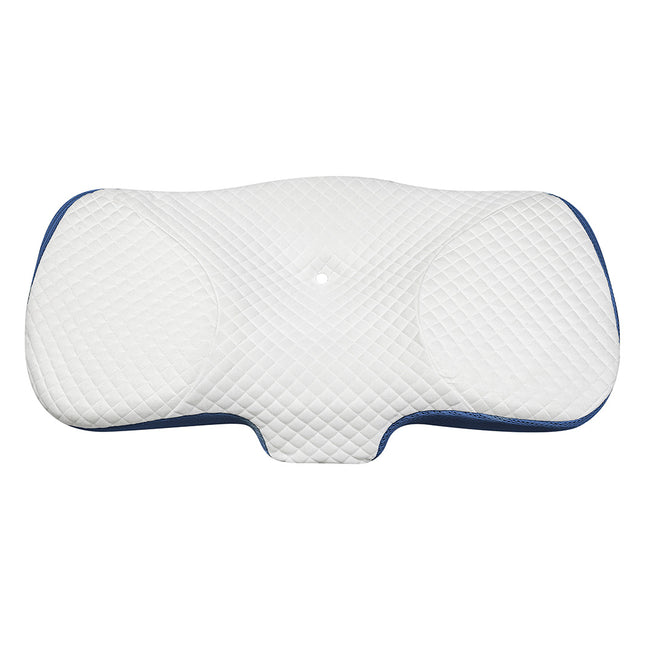 Dreamz Memory Foam Pillow Pillowcase Supprt Blue Rebound-1973193536178360321