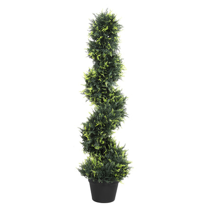 Lambu Artificial Spiral Cedar Tree-1954802441312669697