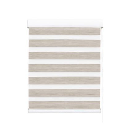Marlow Blackout Zebra Roller Blind Curtains 60x210 Beige-1975420491535618049
