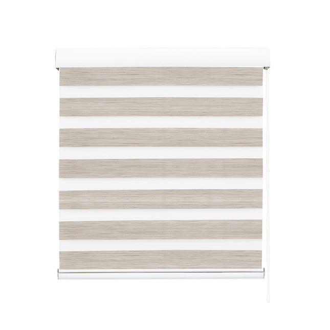 Marlow Blackout Zebra Roller Blind Curtains 180x210 Beige-1973194065663102977