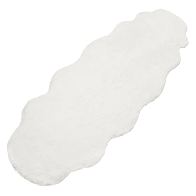 Marlow Floor Rug Area Rugs Cloud Fluffy 80X200cm White-1954802714739347457