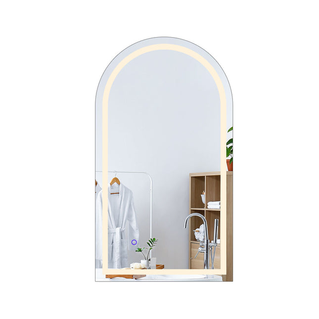 EMITTO LED Wall Mirror Arch Anti-fog 50*90cm 50x90-1973193814797586433