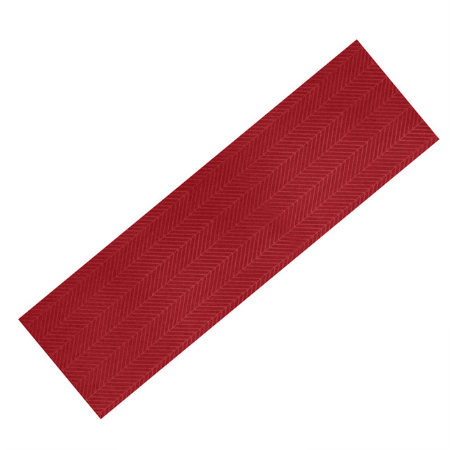 Marlow Extra Large Floor Rug Non Slip 90cm x 305cm Red-1975420340859441153