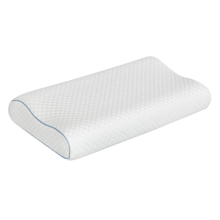 Dreamz Memory Pillow Supprt Shoulder FoamWhite Pillowcase-1954802476863590401