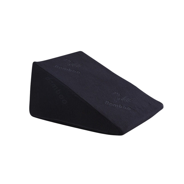 Cool Gel Memory Foam Bed Wedge Pillow Black 30-1973193851652935681