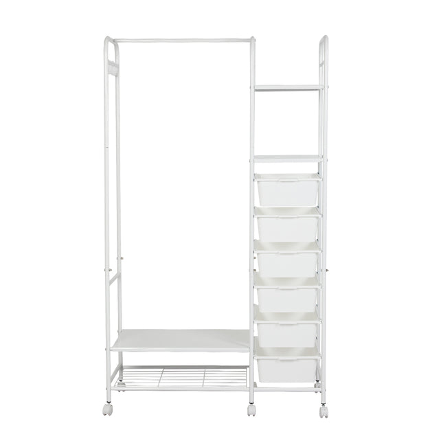 Levede 94CM Clothes Rack Stand Heavy Duty Hanging-1954802470706352129