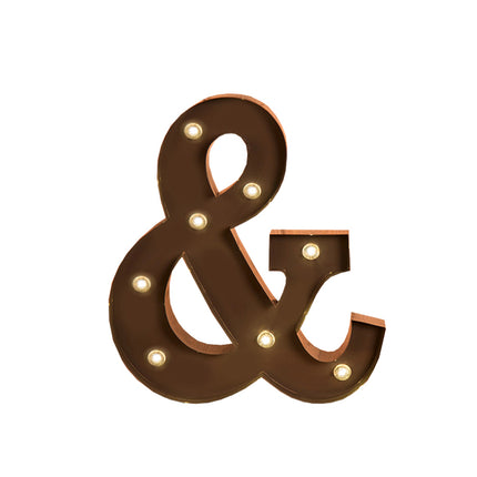 LED Metal Letter Lights Free Standing-1973194149138141185